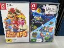 176 · 2 x NINTENDO SWITCH GAMES, - SUPER MARIO RPG, - SUPER MARIO GALAXY + SUPER MARIO GALAXY 2, (SUBJECT TO INSURANCE CLAIM)