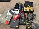 215 · ELECTRONIC INSTRUMENTS & METERS INCLUDING CLAMP METERS, INC PARAMETER & ROBINAIR, CURRENT PROBE FLUKE, LEAK DETECTOR THERMOCOUPLE UNIT, DOBBIE UNST, ETC NO GST