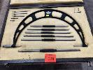228 · MICROMETER, MOORE & WRIGHT, 300-450mm WITH ACCESSORIES IN PROTECTIVE TIMBER CASE NO GST