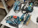 281 · MAKITA POWER TOOLS INCLUDING JIGSAW, MOD: 4324, SANDER, MOD: B03700, BELT SANDER & CIRCULAR SAW, 240V NO GST