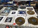 282 · COLD SAW BLADES, DROP SAW BLADES, ETC INCLUDING,, BROBO, 350mm< 220T,, BOSCH, 305mm, STARK, ETC, SOME NEW, 13 TOTAL