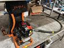 283 · CONCRETE VIBRATION UNIT, FLEXTOOL, MOD: FVE-BP, POWERED BY HONDA GX35, 4 STROKE ENGINE, BACK MOUNTED WITH PROBE ATTACHMENT