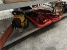 290 · MAGNETIC CLAMP, ELEMATIC, CHAINSAW PARTNER, RECIPRO SAW, MILWAUKEE, NO BATTERY, SPOT LIGHT, PETROL ENGINE POWERED & HUSQVARNA ENGINE, 1 x SHELF NO GST