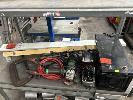 298 · BATTERY CHARGER, CTEK, BOAT TAIL LIGHT BAR, JUMPER LEADS, HITACHI ANGLE GRINDER, BATTERIES, ETC, 1 x SHELF NO GST