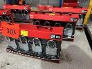 303 · PADLOCKS, ASSA ABLOY,, 8 x 40mm LAM STEEL, (2 x PACKS) &, 4 x 50mm LAM STEEL, (1 x PACK) NO GST