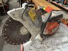 314 · CONCRETE QUICK CUT SAW, HUSQVARNA, MOD: K970, WITH DIAMOND CUT BLADE