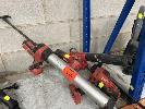 335 · 2 x MILWAUKEE CORDLESS SEALING GUNS,, MOD: C18-PCG, & BLOWER, M-18-BBL, NO BATTERIES OR CHARGER