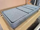 6 · AVANTE HI-LO FLEX ELECTRIC ADJUSTABLE BED BASE (NO MATTRESS) WITH MATTRESS RETAINER BARS. NO HAND CONTROL. NO LEGS. NO CASTORS., SIZE: LONG SINGLE, COLOUR: CHARCOAL, DOM: 06/2023, ** EX HIRE **