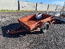 1 · BOX TRAILER, REG: YGB 480, 6 x 4' (1800 x 1200), 50mm COUPLER, 5 STUD 14" RIMS, WITH PAPERS NOR REGISTERED.