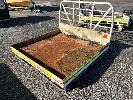 19 · UTE TRAY, HEAVY DUTY, 1800 x 1800mm, CHECKER PLATE FLOOR, LIGHTS, HEADBOARD
