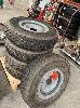 47 · 5 x NEW 5 STUD LANDCRUISER SPLIT RIMS & NEW DUNLOP 7.50R 16LT TYRES