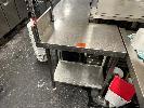 101 · STAINLESS STEEL INFILL BENCH WITH SPALSH BACK, 500 x 770mm