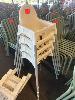 49 · 4 x PLASTIC HIGH CHAIRS