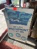 87 · SILVER SANDS BEACH CLUB DOUBLE SIDED A-FRAME SIGN