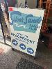 95 · SILVER SANDS BEACH CLUB DOUBLE SIDED A-FRAME SIGN