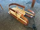 148 · VINTAGE WOODED PARIS KINDER SLED