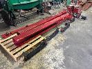 8 · 2 POST CLEAR FLOOR HOIST, 3000kg APPROX, TWIN RAM, 415V, COMPLETE, DISSASEMBLED