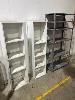 70 · 6 TIER MODULAR STEEL RACK, 1800 x 900 x 400mm, + 2 TIMBER SHELF UNITS