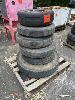 89 · 7 x PALLETS ASSORTED RIMS AND TYRES, 50 APPROX