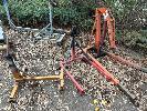 95 · ENGINE CRANE, 2 x ENGINE STANDS