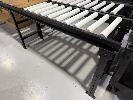 213 · ROLLER CONVEYOR TABLE, RICHMONDAU, DIMENSIONS 612 x 45cm, HEIGHT ADJUSTABLE, 5 UPRIGHTS, ROLLER LENGTH 380mm, NUMBER OF ROLLERS - 53, (COLLECTION BY APPOINTMENT - LATEST 26/6/2026)