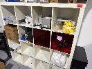 230 · 16-CUBE BOOKCASE, WHITE