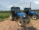 5 · NEW HOLLAND TRACTOR AWD, MODEL: T4-105F, DOM: 2017, REG: S36 SFA, SERIAL: ZHJD06342, HOURS: 4,898 SHOWING 12.50% PREMIUM
