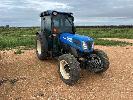 6 · NEW HOLLAND TRACTOR AWD, MODEL: T4-105F, DOM: 2017, REG: S12 SDS, SERIAL: ZHJD00647, HOURS: 3,114 SHOWING, ROPS CABIN, 3PTL, P.T.O., HYDRAULICS 12.50% PREMIUM