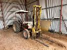 12 · DAVID BROWN/CASE TRACTOR/FORKLIFT, MODEL: 885, REG: MSP 302, DOM: 1970, 3PTL, P.T.O., HYDRAULICS FROM PTO, FRONT MOUNT FORKS 12.50% PREMIUM