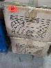 295 · FLAT SHEETS, WHITE, LINEN BY ELLE, SUPER KING, 2 x BOXES (10/BOX)