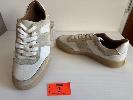 2 · RM WILLIAMS "SANDBAR SNEAKER" WHITE/TAN,, SIZE: 5G, RRP $329.00