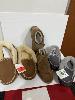 36 · 3 x PAIRS " WILD GOOSE" MOCCASINS, SIZE: 13, 9 & 6
