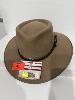45 · STATESMAN "COUNTRYMAN" HAT, SAND, SIZE: 61, RRP $269.00