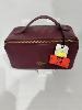 74 · RM WILLIAMS LORNE VANITY BAG, BURGUNDY, RRP $189.00