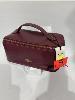 75 · RM WILLIAMS LORNE VANITY BAG, BURGUNDY, RRP $189.00