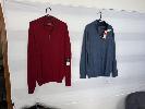 97 · 2 x 1/4 ZIP JUMPERS, RM WILLIAMS & THOMAS COOK, SIZE: 2XL & 3XL
