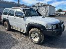 120 · 2008 NISSAN PATROL Y61 STATION WAGON 4x4, REG: S039 AAG, VIN: JN1TESY61A0399743, ODO: 317,361kms SHOWING, 3.0 LITRE TURBO DIESEL, AUTOMATIC TRANSMISSION, WHITE DUCO, 4 DOORS, 5 SEAT, 4x4, AIR BAG, AIR CON, BULL BAR, CD PLAYER, CRUISE CONTROL, POWER STEERING, SIDE STEP, ELECTRIC WINCH, SNORKEL AIR INTAKE, DUAL BATTERIES (1 MISSING), , KEY #52, (WITH 1 KEY/S), CONDITION:, ENGINE NOT RUNNING - INJECTOR PUMP LEAKING, - SUSPECT TIMING CHAIN TENSIONER FAILED,, - TIMING OUT, 11.00% PREMIUM