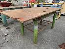 405 · ENGINEERING LAYOUT TABLE, 25mm PLATE TOP OVER A 20mm PLATE TOP,, TOP PLATE SIZE: 2260 x 1200mm, BOTTOM PLATE SIZE: 1560 x 900mm, HEAVY DUTY STEEL FRAME, 960mm (H) NO GST