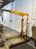 33 · HYDRAULIC WORKSHOP CRANE, ABBEY, 1270kg, MOBILE, WITH EXTENDABLE BOOM