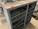 68 · 3 x MOBILE SHELF UNITS, STEEL VARIOUS