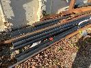 74 · QUANTITY BLACK STEEL TUBE & PIPE, ANGLE IRON, CHANNEL, SHS, FMS