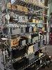 174 · CHROME MOBILE STORAGE RACK & CONTENTS ASSORTED MECHANICAL PARTS NO GST