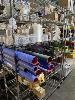 177 · CHROME MOBILE STORAGE RACK & CONTENTS ASSORTED OIL FILTERS, ETC NO GST