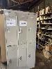 197 · RAMLER GREY STEEL EMPLOYEES 6 HALF DOOR LOCKER UNIT NO GST