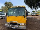 8 · BUS 56 2011 MITSUBISHI FUSO ROSA DELUXE MINI BUS, REG: XS 93 ES, VIN: JLFBE64DJ0RF10278, ODO: 399,528kms INDICATED, GVM: 6,285kg, MITSUBISHI 4M40, 2.0 LITRE 4 CYLINDER TURBO DIESEL, MANUAL TRANSMISSION,, AIR CON, 24 SEATER, SEAT BELT EQUIPPED, SECURITY CAMERAS, UHF RADIO, FLASHING SCHOOL LIGHTS, ALLOY BULL BAR, (WITH PAPERS, WITH OWNER'S MANUAL) 8.25% PREMIUM