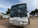 18 · BUS 63 2002 SCANIA K124 PASSENGER COACH, COACH DESIGN BODY, REG: WUW 401, VIN: YS4K6X20001842897, ODO: 363,956+ kms INDICATED, GVM: 25,000kg, SCANIA, 12 LITRE 6 CYLINDER TURBO DIESEL, SCANIA 7 SPEED AUTOMATIC TRANSMISSION,, AIR CON, 52 SEATER RECLINER, SEAT BELT EQUIPPED, TOILET, DRIVERS BUNK, TELEVISION, SECURITY CAMERAS, ALLOY BULL BAR, DRIVING LIGHTS, RING FEEDER HITCH 40mm, (WITH PAPERS, WITH OWNER'S MANUAL) 8.25% PREMIUM