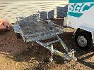 23 · 05/2021 GALVANISED EQUIPMENT TILTING TRAILER, DUNBIER, REG: S336 TJT, VIN: 6FJDDD333M2A23991, 8 x 5', SINGLE AXLE, WITH PAPERS NO GST