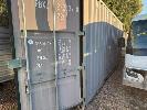 37 · 20' SHIPPING CONTAINER,, PBXU-2221398, FITTED WITH 4 BAY METAL SHELVING NO GST