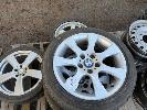 55 · 3 x BMW ALLOY RIMS & TYRES, MERCEDES ALLOY RIM & TYRES & ALLOY RIM & TYRE NO GST