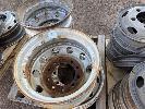 61 · 4 x STEEL RIMS, 10 STUD 22.5 EUROPEAN NO GST